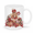 White, variant on Nutcracker Ceramic Mug Festive Coffee Cup 11oz Drinkware Tea Mug with Handle for Christmas Holiday Decor Enthusiasts