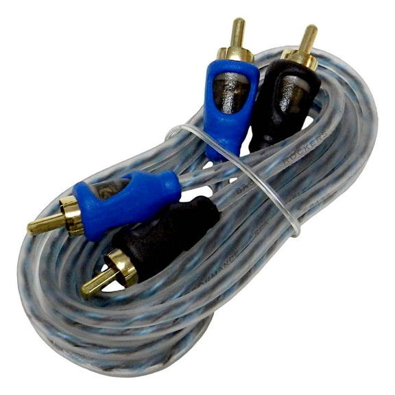 Bass Rockers 3ft Twisted-Pair RCA Audio Cable - CRC3