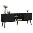 thumbnail image 2 of Mueble Mesa Para Tv Rack Madesa 2 Puertas Hasta 65 Negro 02, 2 of 10