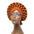 thumbnail image 2 of Hevirgo Hat Wide Band Adjustable Soft African Nation Style Turban Hat for Christmas, 2 of 8