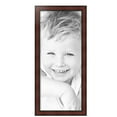 thumbnail image 2 of ArtToFrames 14" x 33" Honors Mahogany Picture Frame, 14x33 inch Brown Wood Poster Frame (WOM-5155), 5 Pack, 2 of 6