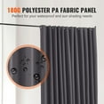 thumbnail image 6 of Privacy Screen Room Divider with Wheels - Portable Curtain Partition for Bedroom, Dining Area, or Workspace, Freestanding & Sturdy, 6 of 10