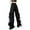 Black, variant on Ashirexll Wide Leg Pants Woman, High Waisted Pants for Women, Fashion Summer High Waist Athletic Cargo Pants Summer Comfort Wide Leg Sweatpants