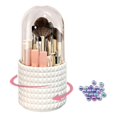 thumbnail image 1 of Soporte para brochas de Maquillaje JINMJMXG almacenamiento de Maquillaje a prueba de polvo e impermeable, 1 of 5