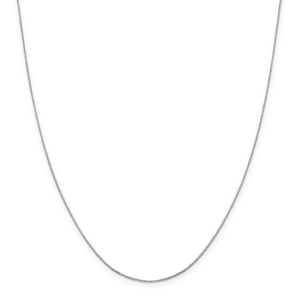 Sterling Silver .6mm 8 Sided Diamond-cut Mirror Box Chain