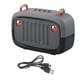 thumbnail image 2 of Kearding Altavoz Reproductor de música inalámbrico Caja de altavoz estéreo portátil Altavoz de graves 5.0 compatible con Bluetooth Cables de audio/vídeo Gris plateado, 2 of 6