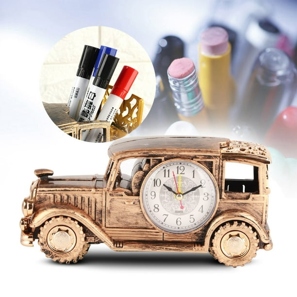 Reloj despertador, despertador de escritorio multifunción, reloj despertador clásico, reloj despertador de coche vintage, diseño de clase mundial