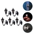 thumbnail image 3 of PINXOR Miniature Wall Lights Stainless Steel ABS White Light 3V 2.80X1.00X2.80cm 5pcs, 3 of 8