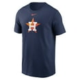 thumbnail image 2 of Men's Nike Navy Houston Astros Fuse Large Logo T-Shirt, 2 of 3