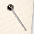 thumbnail image 4 of Owl Vintage Silver Lace-Edged Bookmark: a Gift for Readers and Book Lovers - Book Marker, Reading Accessories, Book Marks, 4 of 5