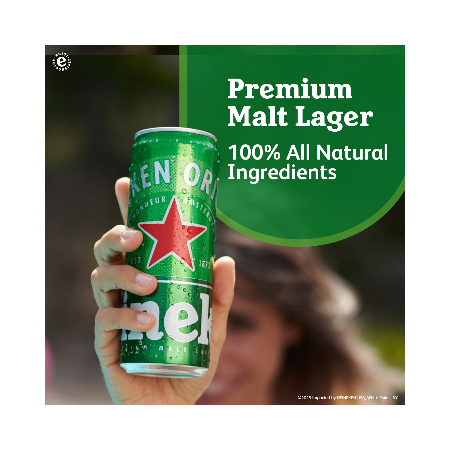 Heineken Original Netherlands Lager Import Beer, 12 pack, 8.5 fl