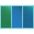 thumbnail image 1 of Ahgly Company Tapis d'Intérieur Rectangulaire Transitionnel Bleu Lavable à la Machine, 3 Pieds x 5 Pieds, 1 of 7