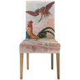 thumbnail image 2 of ABPHQTO Funda protectora para silla elástica de halcón y gallo Vintage, funda protectora de asiento para comedor, Hotel, boda, fiesta, juego de 4, 2 of 4