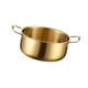 thumbnail image 4 of Olla para fideos ramen coreanos de acero inoxidable, práctica olla para sopa coreana Diámetro 18 cm, 4 of 9