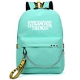 thumbnail image 2 of USB Backpack School Book Bags Fans Travel Bags Laptop Chain Headphone, 2 of 2