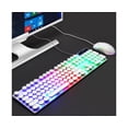 thumbnail image 4 of Stylish Wired LED Backlight Mechanical Keyboard Mouse Set for Computers Laptops - Black, 4 of 5