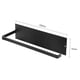 thumbnail image 3 of Soporte autoadhesivo para rollo de papel de cocina, estante de almacenamiento para toallas de baño (negro), 3 of 3