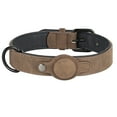 thumbnail image 5 of Pet Artist Leather Dog Collar with AirTag Holder Case, Soft Padded Air Tag Dog Pet Collars, 5 of 12
