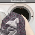 thumbnail image 6 of Leopard Print Dog Crate Cover, Safari Animal Pattern Nature Inspired Fashion Cheetah Panther, Easy to Use Pet Kennel Cover for Medium Large Dogs, 35" x 23" x 27", Pink Grey Black, by Ambesonne, 6 of 6
