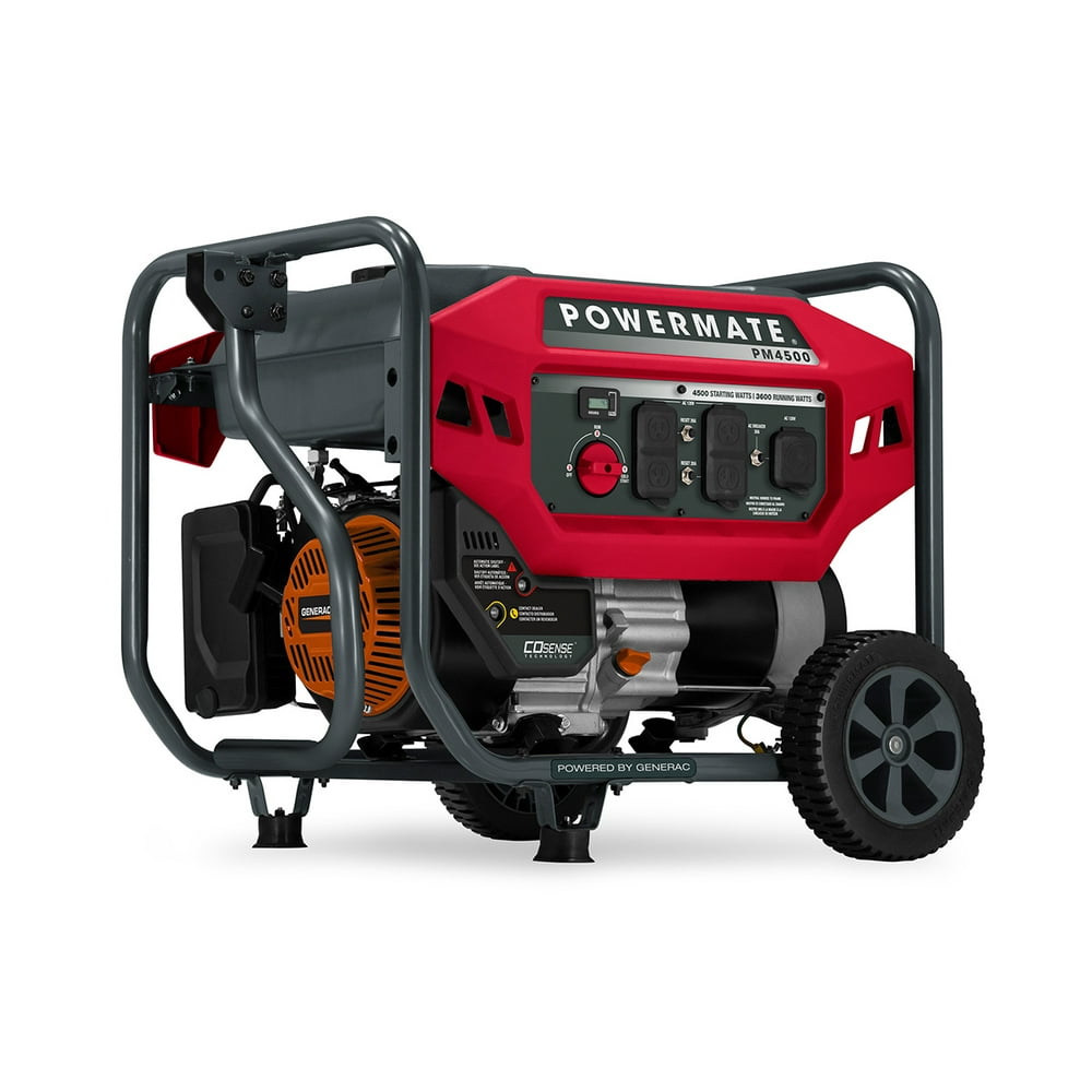 Powermate PM4500 - 4,500 Watt Manual Start Gasoline Powered Portable