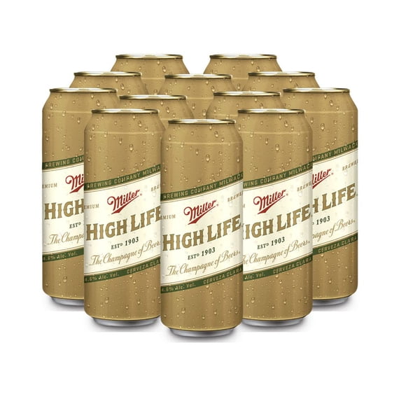 Heineken Miller High Life 12 Latas 710ml