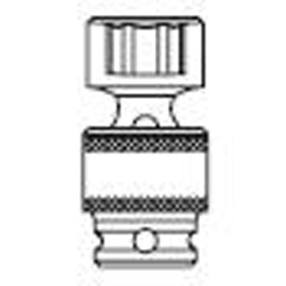 SOC 15MM 1/2D IMP UNIV 6PT