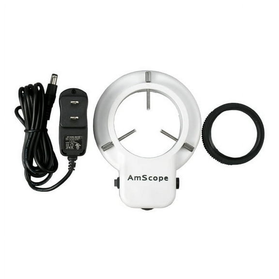 AmScope 48 LED Microscope Ring Light Adapter New