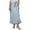 Light Blue_#21, variant on 2026 Women's Satin Maxi Skirt Elastic High Waisted Elegant Flowy A-Line Polka Dots Silk Long Skirts for Women Pink L