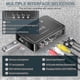 thumbnail image 4 of Bluetooth 5.0 Receiver Transmitter FM Stereo AUX 3.5mm Jack RCA Wireless NFC Bluetooth Audio Adapter for TV PC Headphone, 4 of 5