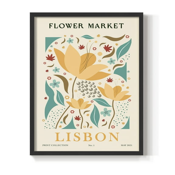 Matisse XL Framed Print - Solid Wood