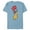 Ocean Blue, variant on Disney Moana Heihei Rooster Chicken Big Face Costume - Short Sleeve Blended T-Shirt for Adults - Customized-Yellow