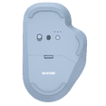 thumbnail image 5 of Incase Bluetooth Ergonomic Mouse – Designed by Microsoft – Two Programmable Buttons, Easy to Grip Thumb Rest, Precision Tracking, Connects 3 Devices, 15 Month Battery Life, PCs/Laptops - Pastel Blue, 5 of 7