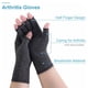 thumbnail image 3 of Pack de 2 pares de guantes de compresión para protección de muñeca contra la artritis - Para aliviar el dolor - Para videojuegos y artrosis - Talla M - Gris, -, 3 of 5