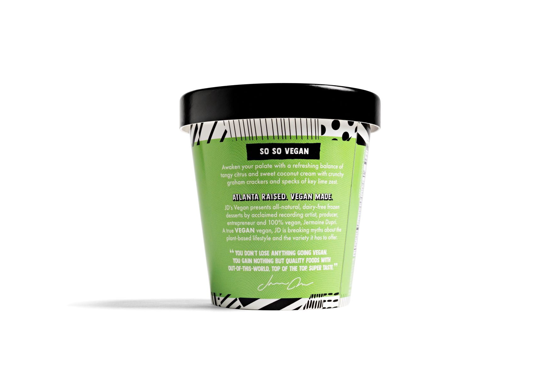 JD's Vegan Key Lime Pie Ice Cream, Pint