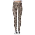 thumbnail image 3 of Arlun Leopard Print Leggings for Women High Waisted Tummy Control Soft Workout Yoga Pants Ladies Stretch Smooth and Seamless Tight Legging for Gym Running 2-Grey XXL, 3 of 4