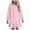 Pink, variant on Little Girl Long Sleeve Dress Toddler Girl Long Sleeve Dress Cotton Casual Basic Tunic Dresses Dress Kids Fall Winter Clothes Purple,5-6 Years