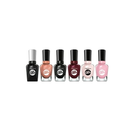 Sally Hansen Miracle Gel Best Selling Pinks, Nudes, and Reds Nail Polish (Best Gel Nail Varnish)