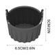 thumbnail image 3 of Tazas de freidora de aire Poacher | Ramekins antiadherentes de grado alimenticio | Molde para hornear muffins redondo de fácil liberación | Apto para horno apilable resistente al calor | 6.5x5cm, 3 of 3