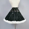 thumbnail image 5 of GENEMA Women Crinoline Petticoat Fluffy Skirt Short Slips Underskirt 16in for Cosplay, 5 of 10