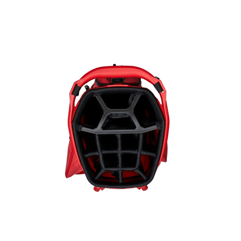 Callaway Fairway 14 Stand Golf Bag, Fire Red, Portable with Callaway Fairway 14 Stand Golf Bag, Fire Red, Portable with