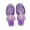 slippers 3#Purple, variant on oqasdz Womens Slippers Summer Slip On Sandals with Hollow Toe Ring Jelly Pool Two Way Wear Versatile Openwork Sandals,Purple