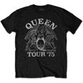 thumbnail image 1 of Queen Unisex T-Shirt Tour '75 (Eco-Friendly), 1 of 3