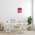 thumbnail image 2 of Stupell Industries Lizzo Modern Portrait Abstract Geometric Pattern Pop Pink, 10 x 15, Design by Birch&Ink, 2 of 5