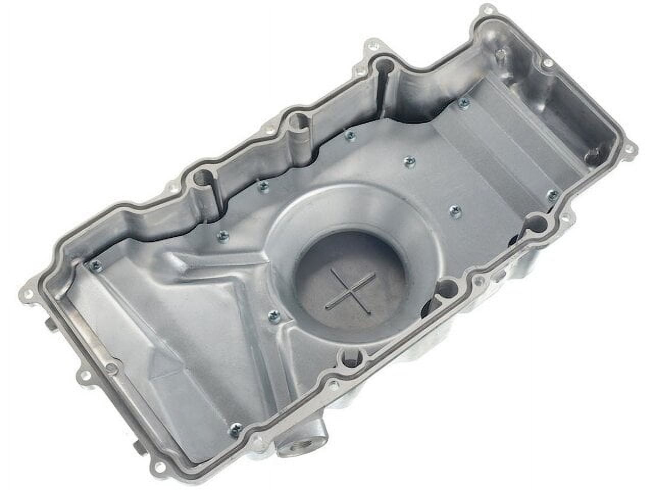 A-Premium Oil Pan Sump W/ Drain Plug & Gasket For Chevrolet Corvette 2005-2013 (6.0L, 6.2L LS3) 2 thumbnail image