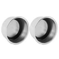 thumbnail image 2 of 51mm Double Cup Reusable Coffee Filter Basket, Food Grade 304 Stainless Steel Portafilter Basket Replacement, Anti-Rust & Durable Filter Accessory Compatible with Delonghi Semi-Automatic Espresso, 2 of 6