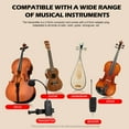 thumbnail image 2 of 2.4G Wireless Cello Guitar Microphone System Clip On Instrument Receiver Transmitter 50 Meters Interview Meeting Lecture, 2 of 9