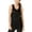Black, variant on Gaiam Womens Willa Criss-Cross Back Fitness Tank Top
