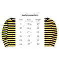 thumbnail image 2 of Aiyino Men's Casual Cotton Spandex Striped Crewneck Long-Sleeve T-Shirt Basic Pullover Stripe tee Shirt, 2 of 6