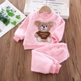 thumbnail image 5 of Pijamas de invierno para niños Primavera y otoño Inicio Traje de dos piezas de manga larga para niños pequeños Otoño e Invierno, 5 of 5