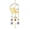 A005- Clear (E), variant on Crystal Wind Chimes Crescent Moon Gold Boho Home Decor Suncatcher for Window